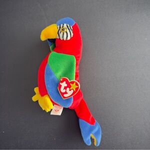 Ty Beanie Baby Jabber The Parrot NWT